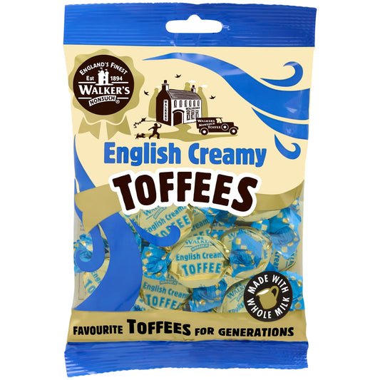 Walkers English Creamy Toffees 150g