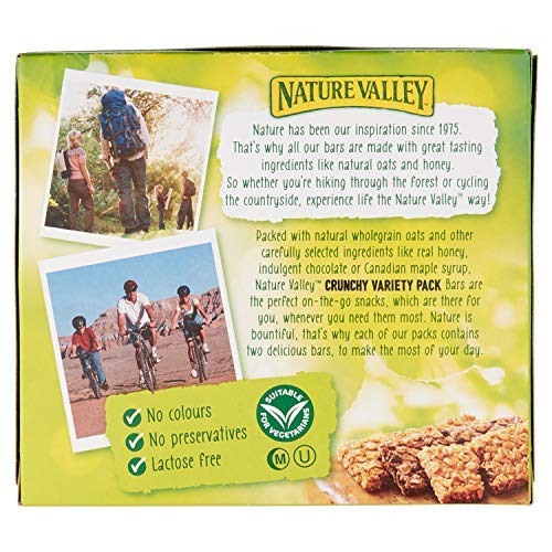 Nature Valley Crunchy Granola Bars Variety, Pack of 40 Bars