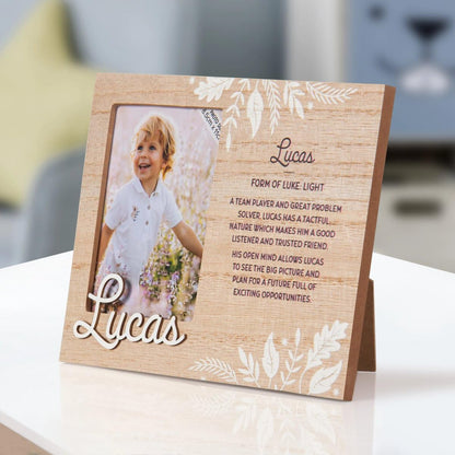 Personalised picture frames