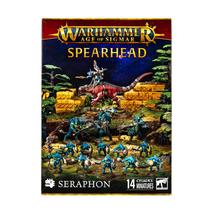 Games Workshop Warhammer AoS - Spearhead Seraphon, Green, Blue