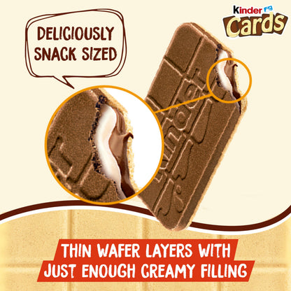 Kinder Cards and Milk Wafers