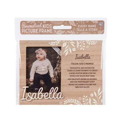 Personalised picture frames