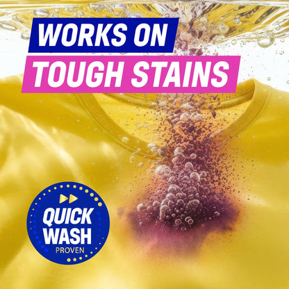 Vanish Gold Oxi Action Stain Remover & Laundry Booster Powder for Colours 1.9 kg | Removes Tough Stains at 20°C in 30 Mins in Just One Wash | Safe on Everyday Fabrics (Packaging May Vary)