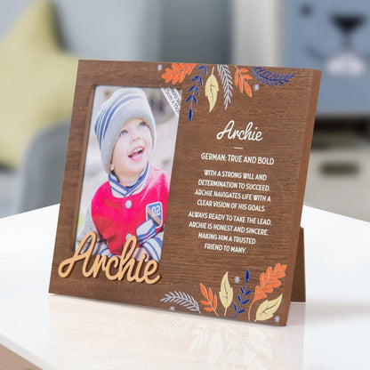Personalised picture frames