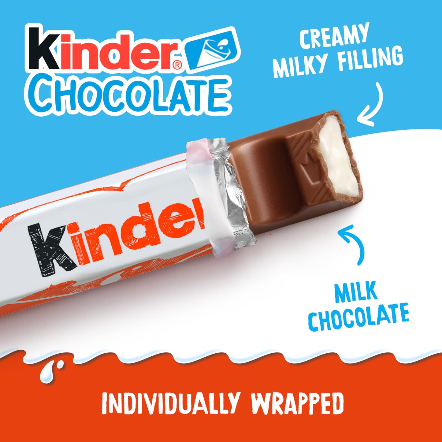 Kinder Chocolate Medium Bars, Bulk Chocolate Gift Box