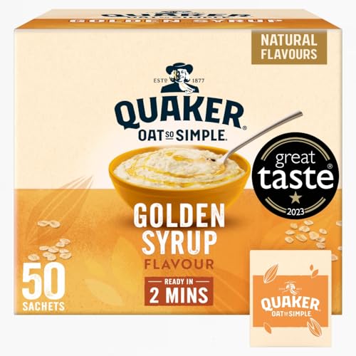 Quaker Oat So Simple Golden Syrup Porridge Sachets