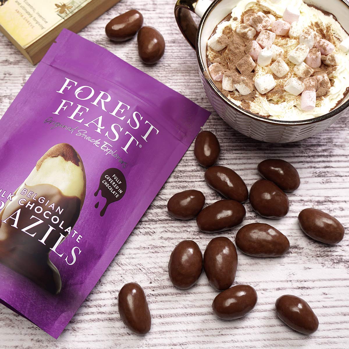 FOREST FEAST, Signature Chocolate Nuts, Natural Protein and Fibre, Vegetarian