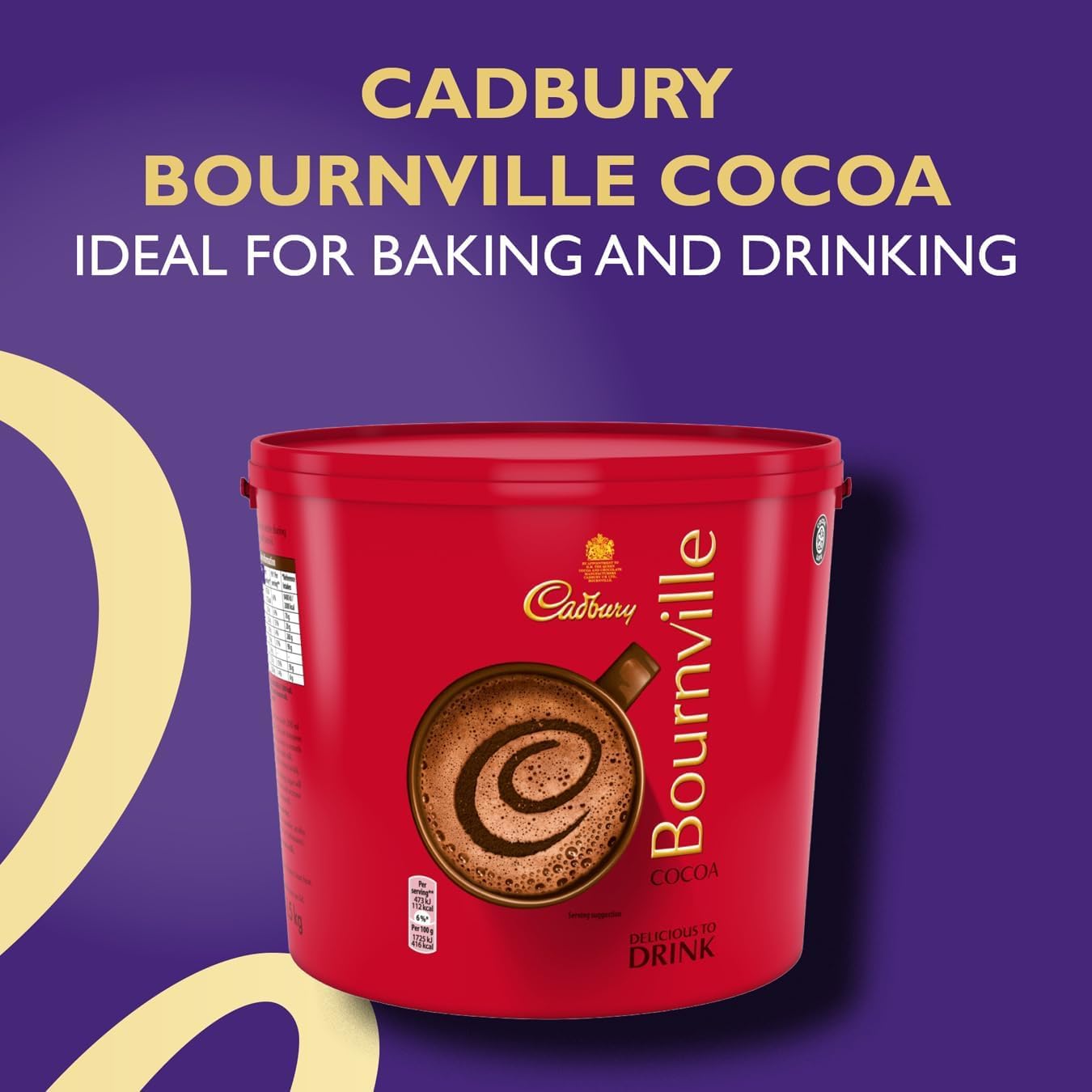 Cadbury The Original Hot Chocolate, Irresistibly Smooth, Value Pack