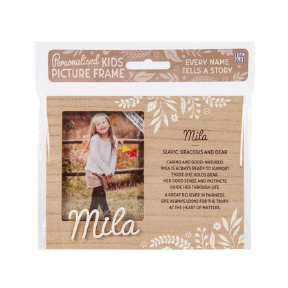 Personalised picture frames