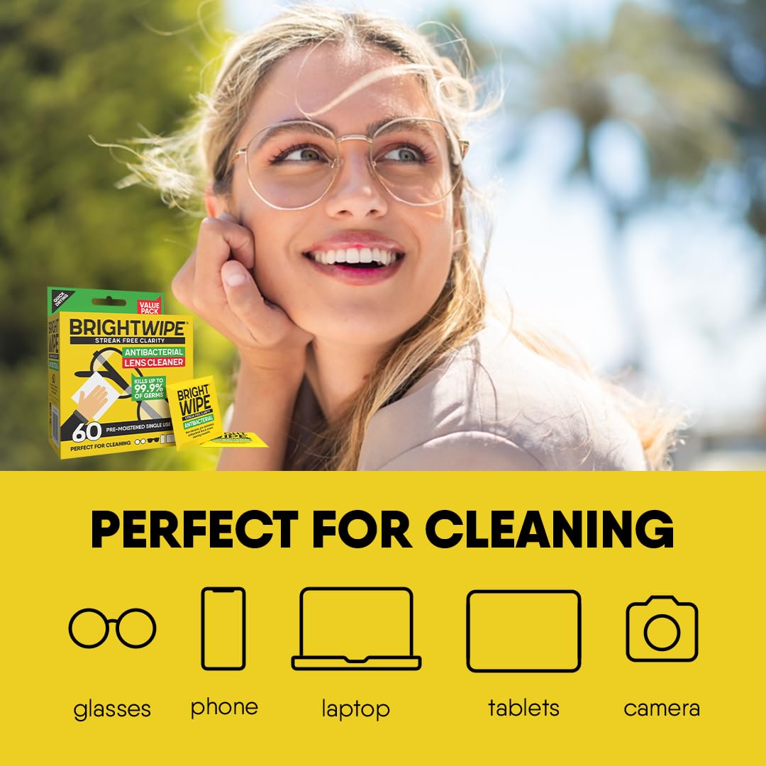 Lens Wipes - Professional Grade Isopropyl Alcohol Towelettes