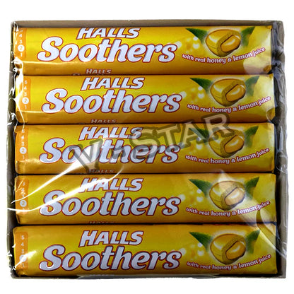 Halls Soothers Blackcurrant, 3 x 45 g
