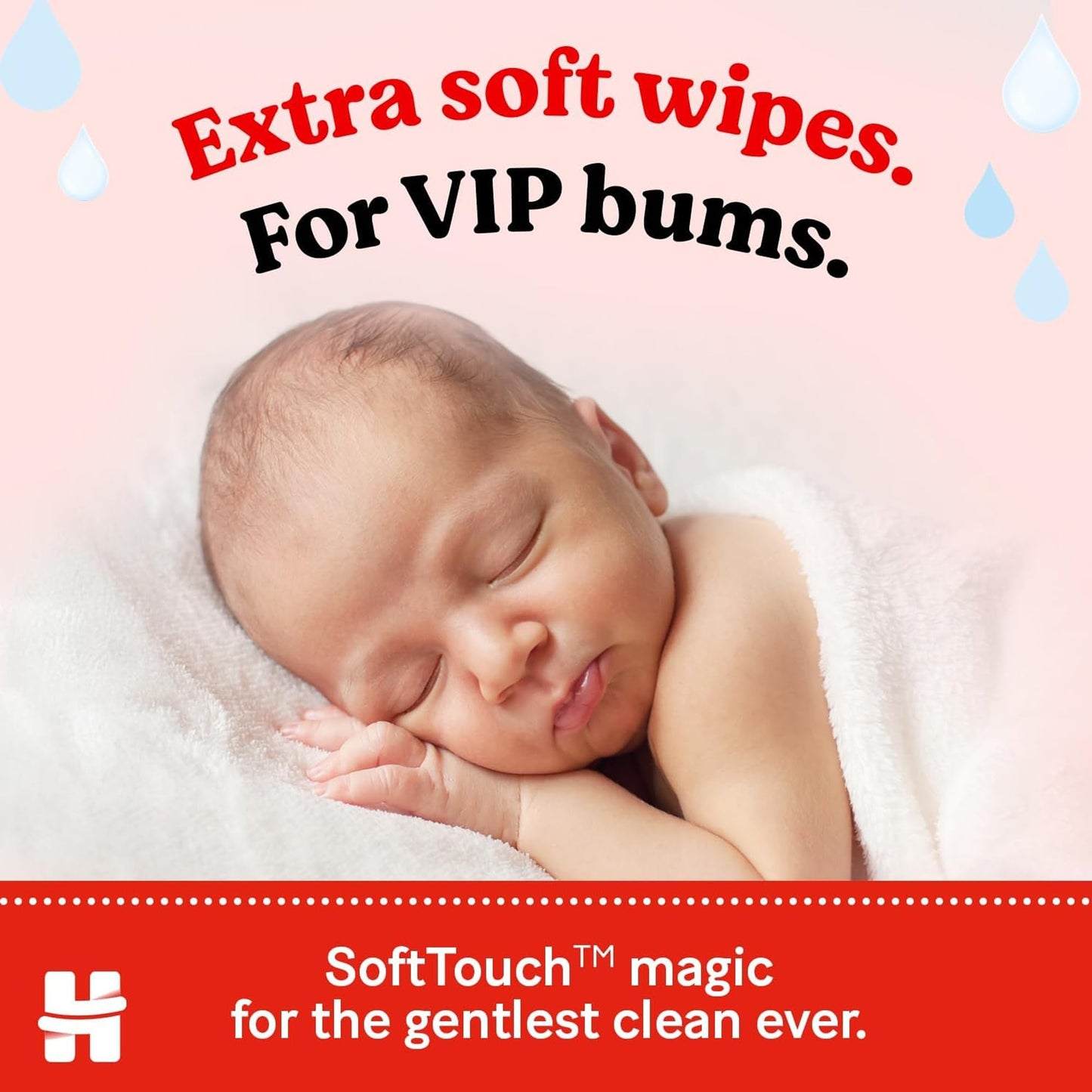 Huggies Extra Care 8 x 48 Wipes