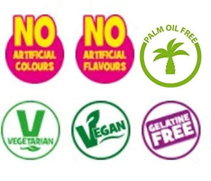 Vidal Bag Veggie Marsh Mallows Vegan Gluten Free 1Kg