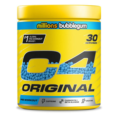 C4 Original Beta Alanine Sports Nutrition Bulk Pre Workout Powder for Men & Women