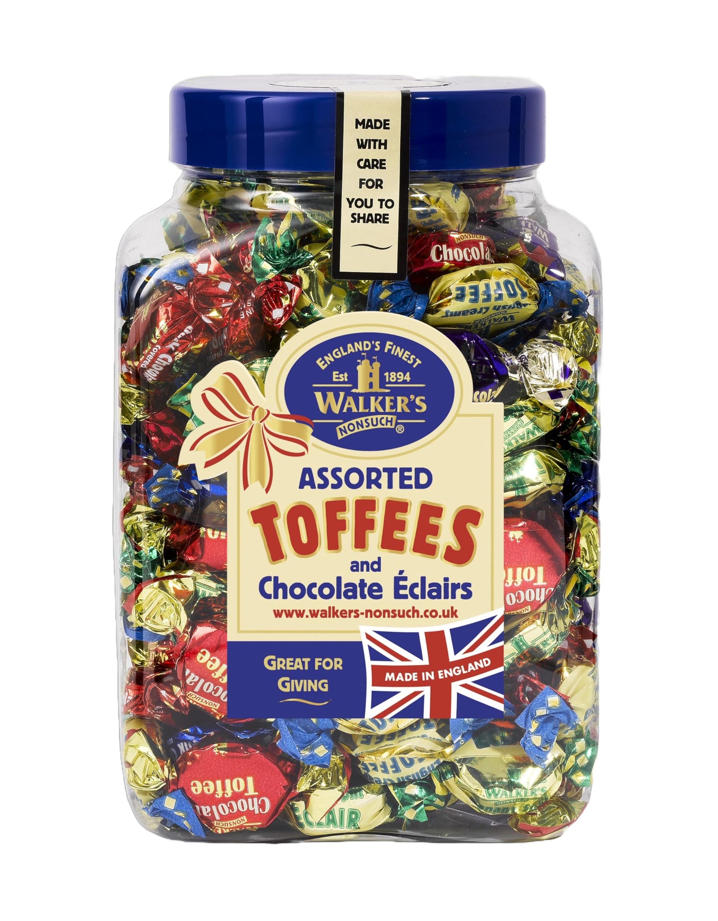 Walkers Nonsuch Walkers Nonsuch Assorted Toffees And Chocolate Eclairs