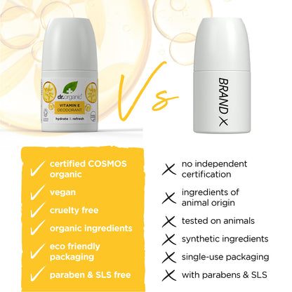 Dr. Organic Deodorant with Organic Royal Jelly 50 ml