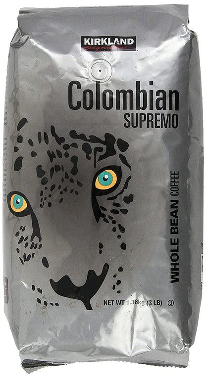 Kirkland Signature Colombian Supremo Whole Bean Coffee 908 gram