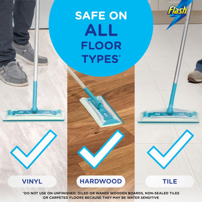 Flash Speed Mop Starter Kit, All-In-One Floor Mopping System