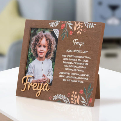 Personalised picture frames