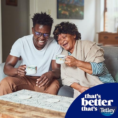 Tetley Original One Cup Black Tea Bags - Bulk Value Pack - Full Flavoured British Brew - Perfect for Breakfast or Anytime - Rainforest Alliance Certified - 2200 Teabags (2 x 1100 Pack)