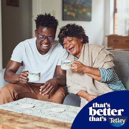 Tetley Original One Cup Black Tea Bags - Bulk Value Pack - Full Flavoured British Brew - Perfect for Breakfast or Anytime - Rainforest Alliance Certified - 2200 Teabags (2 x 1100 Pack)