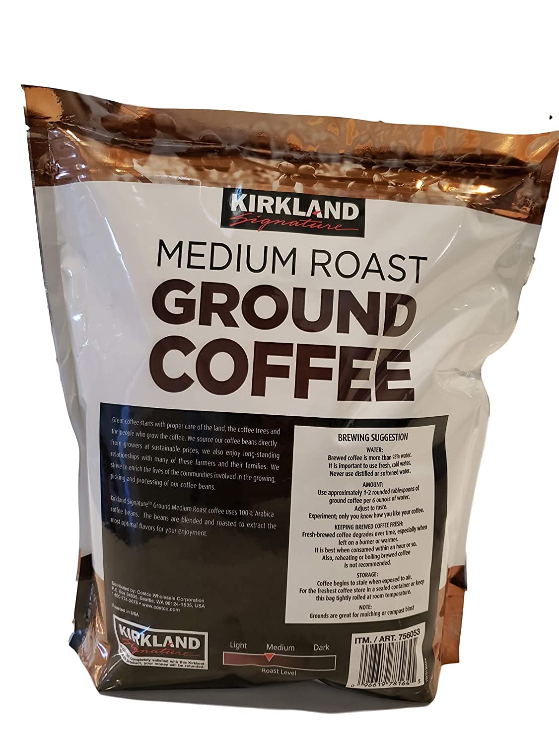 Kirkland Signature Ground Coffee Medium Roast 2.5 lb.