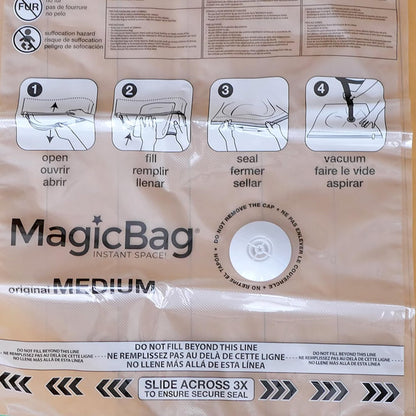 Magicbag 15 Pack Magic Bag Space Bag 4 Size Storage Bags