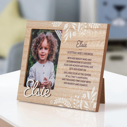 Personalised picture frames