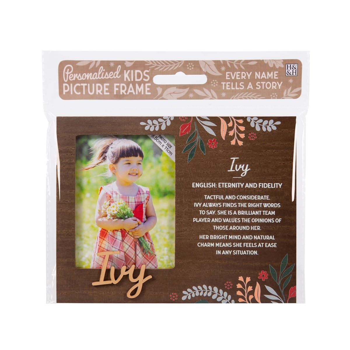 Personalised picture frames
