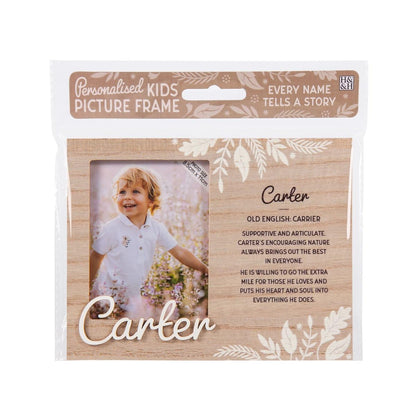 Personalised picture frames