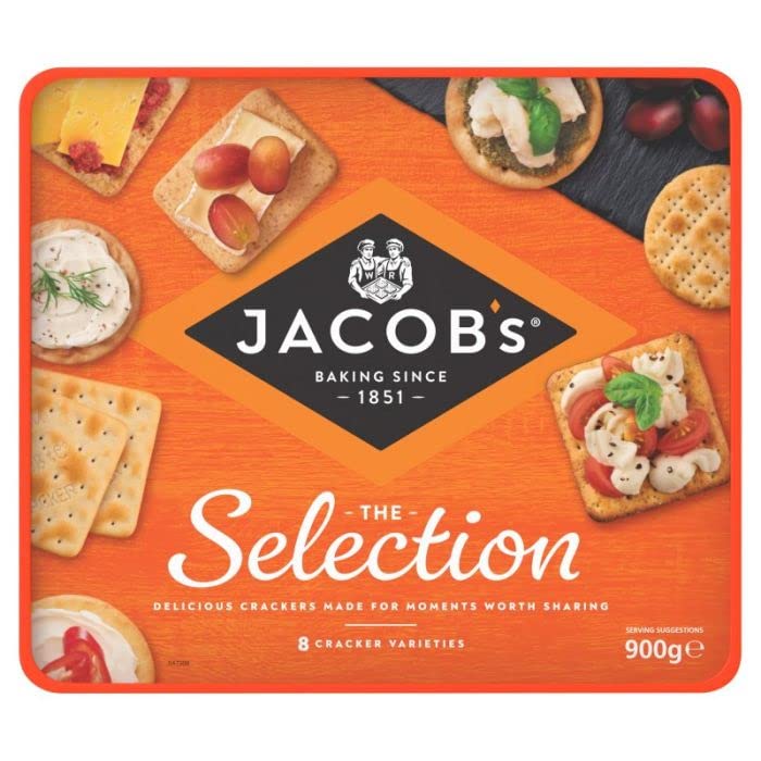 Jacob's Biscuits for Cheese Tub Crackers, 900g