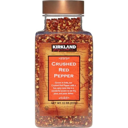 Kirkland Signature Crushed Red Pepper 10 Ounces (283 Grams)