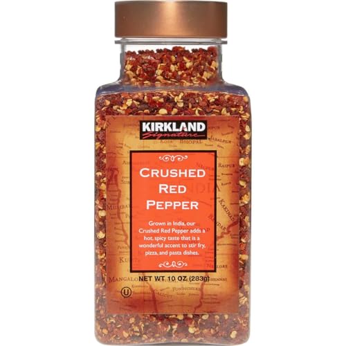 Kirkland Signature Crushed Red Pepper 10 Ounces (283 Grams)