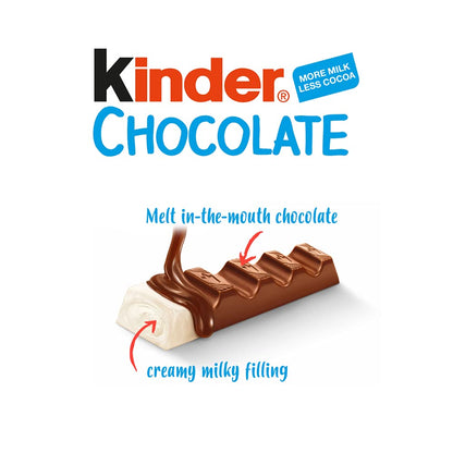 Kinder Chocolate Medium Bars, Bulk Chocolate Gift Box
