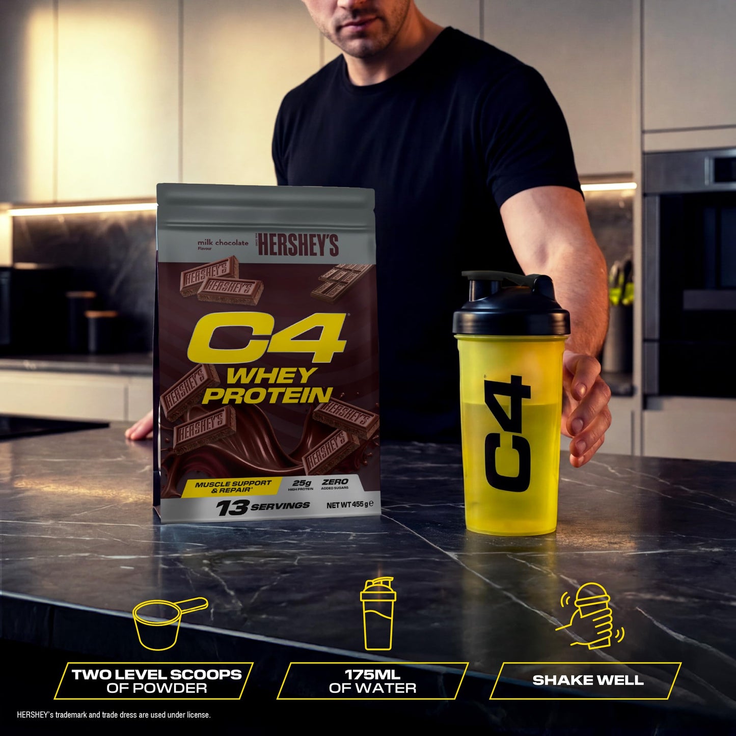 Cellucor C4 Whey Protein Powder, Low Sugar, Post-Workout Recovery