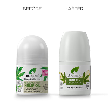 Dr Organic Manuka Honey Deodorant, Aluminium Free, Mens, Womens, Natural, Vegetarian, Cruelty-Free, Paraben & SLS-Free, Organic, 50ml, Packaging may vary